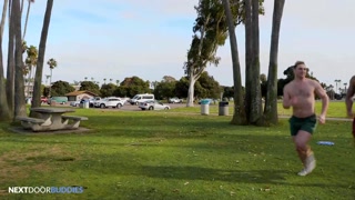 Soccer Mates Flip Fuck After Heavy Training - NextDoorBuddies