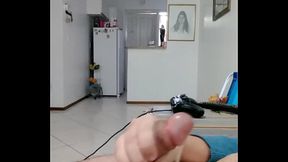 Batendo uma gozando bem gostoso