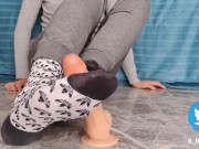 POV: I give you a sockjob with Adidas socks