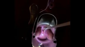 Fucking cervix w painful brush