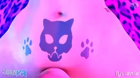 Judy Alvarez Pleasures Herself with Massive Cock in Cyberpunk 2077 VR Fantasy