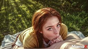 that moody, pregnant bitch gave me an intimate surprise, obediently getting on all fours by the crib for a quick and dirty fuck [ai]