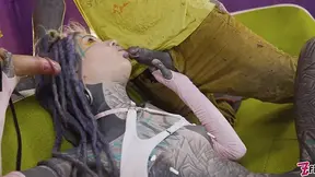 Double anal and prolapseright up the skinny chick's behind