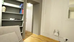 Blonde teen gives hot 1 on 1 with pristine big ass