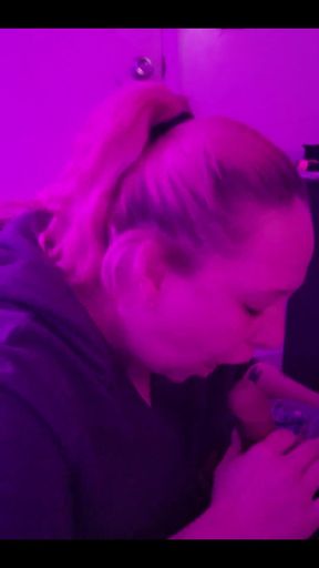 Wife Gives Naughty Blowjob