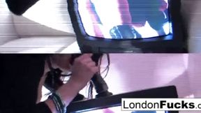 Londons Keyes Hot TV Anal Solo – Big tits, Masturbation