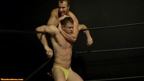 Naughty Muscle Body Builder Dominated