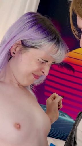 TGIRLSHOOKUP - Gwyndoline &amp; Nuzzle Wild Sex For Fun   Clip 1
