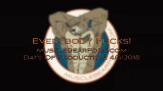 Threesome, bareback, cocks, daddy &#8211; bear tattooed Liam Angell and Sean Maygers anal fucked, big dick