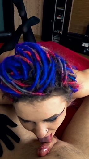 My Slutty Goth Step Sister Made a Double Gift for Valentines Day