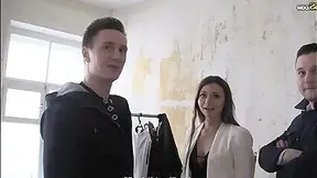 Amateur Slut Gets Double Fucked