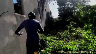 Ebony large penis jose amando from hammerboys tv