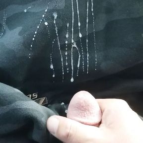 Masturbation in work truck