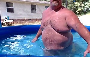 Naked Pool Dad