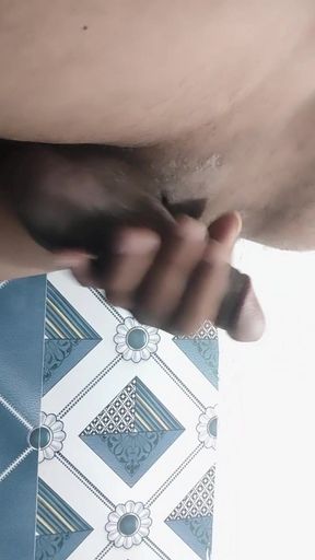 Sexy hairy guy masturbation
