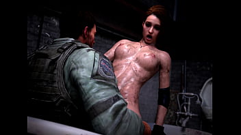 Chris Redfield fucks Jill Valentine - 3D Porn