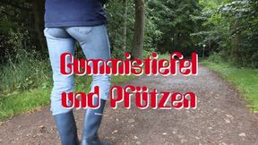 Rubber boots and puddles - Gummistiefel und Pfützen