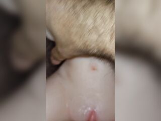 Very constricted snatch smack like anal