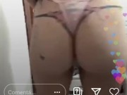 Minhas lives da maada, rebolando e brincando com meu cuzinho