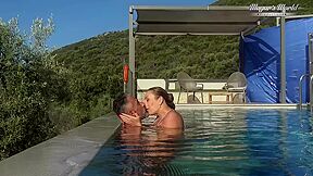Mugur And Julia North - Behind The Of All Natural Milf Underwater Soft In The Pool (1080)