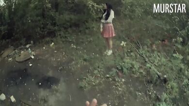 Divorced a student for intimate photos and fucked in the forest || Part 1 || Murstar