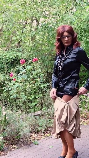 Fashion Show With Spanking Dildofucking And Outdoor Cumshot   Clip 1