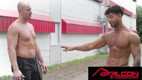FalconStudios - Warm Jock Takes Tractor Tire Contest And Barebacks A Cock-Squeezing Butt
