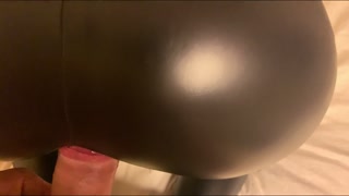 POV Slow Sex in Leather Pants - Mr and Mrs J