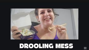 Retainers Drooling While Eating ( Messy Sushi Date)
