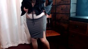 Putting on Pantyhose Job Interview