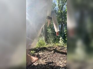 2in1: Pissing Over Head - Urinate - Fountain