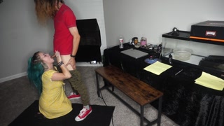 Demon Blowjob Cum in Mouth 3 Cam Angles Compilation 30 Minutes+