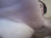 26 yo twink jacking off and eating cum