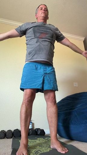 Morning Yoga Turning Into Heavy Dick Petting