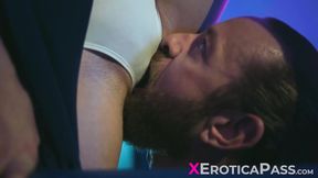 ”Maya Woulfe is such a naughty  who teases her lover & sucks his coc”