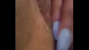 Ebony girl playing with that pussy on a lonely Jacksonville night