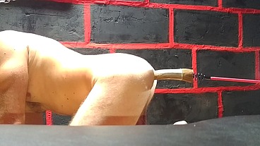 Preparation for shooting videos with anal penetration and deep throat. Behind-the-scenes video.