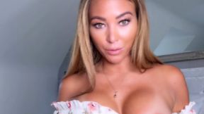 Private Sundress Strip & Finger Fuck 4K