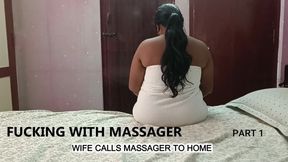 Wife Calls Massager to Home -1
