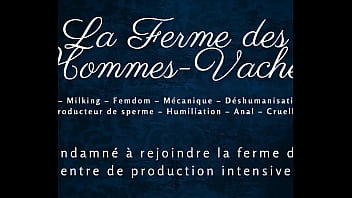 La Ferme des Hommes-Vaches - French audio porn milking factory