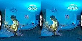 Deep Blue Late Night Miss Pussycat And Rebeka Ruby Licking And Tribbing Clit To Clit