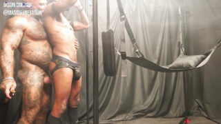 El oso tatuado americano Jason Collins follado por el culo, gran polla