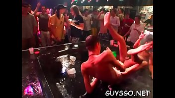 Gay sex party full of sexy cum