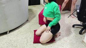 contract pretty girl