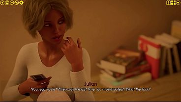 My Pleasure 16 - Lori, Julian &amp_ Barbara Play Truth or Dare Sex Game Then Barbara Gives Footjob to Julian