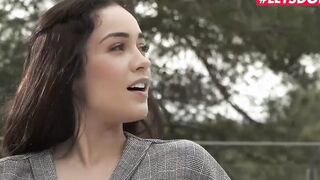 HERLIMIT - (Ginebra Bellucci, Christian Clay) - Hairy Vagina barely legal Yo Outdoor Anal