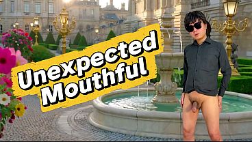 A man became both an ardent giver and taker after his first swallow