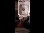 Straight Alpha pissing in public toilets #1