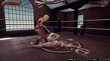 Tiffany Hanz VS Bea (Naked Fighter 3D)