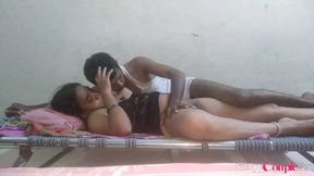 Telugu wife's wild sex session with her horny&#x1F975; Indian husband, couldn't wait for his massive cock&#x1F32D;